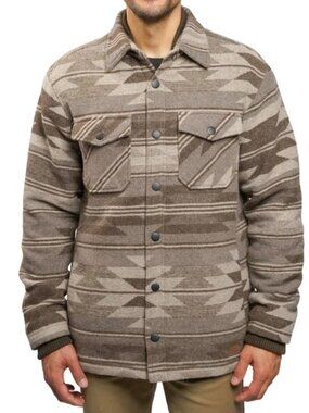 Jachs Men's Shirt Jacket - Brown